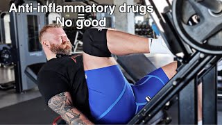 Could AntiInflammatory drugs be killing your recovery  Bodybuilding Cut Day 136 [upl. by Asirrac158]