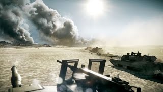 The Most Beautiful Tank Battle in Games on PC  Abrams M1A2 and T72 in Battlefield 3 [upl. by Bernice]