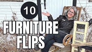 10 Incredible Diy Furniture Upcycles  Trash to Treasure [upl. by Gerfen]