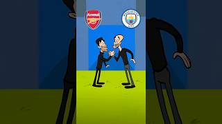 Arsenal VS Man City Recap manchestercity arsenal premierleague [upl. by Anirahtak213]