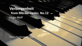 Verborgenheit No12 from MörikeLieder – Hugo Wolf Piano Accompaniment [upl. by Delanos662]