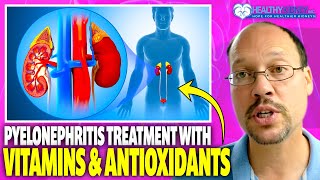 Pyelonephritis Treatment With Vitamins amp Antioxidants Acute or Chronic Pyelonephritis Stop Scarring [upl. by Airual]