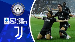 Udinese vs Juventus Extended Highlights  Serie A  CBS Sports Golazo [upl. by Aihc]