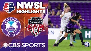 Orlando Pride vs Washington Spirit Extended Highlights  NWSL Challenge Cup  CBS Sports [upl. by Enaffit564]