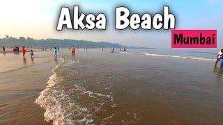 aksa beach mumbai malad  best beach in Mumbai Aska Beach complete travel information [upl. by Nomaid952]