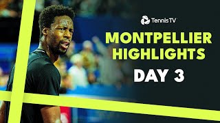 Bublik vs Shapovalov Monfils Paire amp Cobolli In Action  Montpellier 2024 Highlights Day 3 [upl. by Imogene]