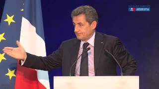 Nicolas Sarkozy en meeting à BoulogneBillancourt [upl. by Lenora]