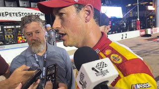 Joey Logano on Austin Dillon quotHes a Piece of Crap Hes Sucked His Whole Careerquot [upl. by Ehr485]