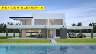 11 Render Elements Z depth  ExtraTex  Denoiser  MultiMatte  كورس بوست بروداكشن [upl. by Walther]