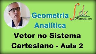 GRINGS  Geometria Analítica  Vetor no Sistema Cartesiano  Aula 2 [upl. by Porter]