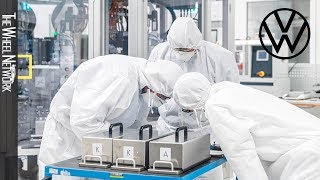 Volkswagen Battery Cell Assembly in Salzgitter Deutsch  German [upl. by Greenburg]