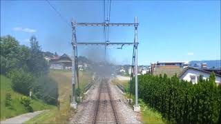 Streckensicht Bahnstrecke Immensee Luzern VHS [upl. by Stanton]