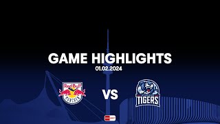 Game Highlights Red Bull München vs Straubing Tigers 64  PENNY DEL Saison 202324  02012024 [upl. by Honey]