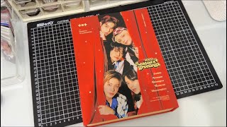 UNBOXING TXT SEASON GREETING 2022 [upl. by Otreblasiul540]