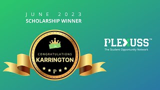 Plexuss Scholarships June 2023 Winner [upl. by Lenka697]