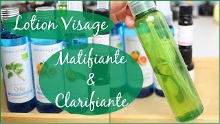 Lotion Visage Matifiante amp Clarifiante DIY [upl. by Seaden258]