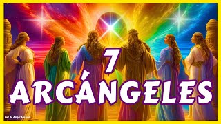 7 ARCÁNGELES Música de Conexión Espiritual Sanación Abundancia Amor Celestial Gratitud y Felicidad [upl. by Adnoval]