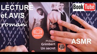 ASMR français  Lecture et avis autobiographie  Un secret  Booktube  Audiotube [upl. by Britton]