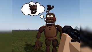 Torturing Fnaf animatronics in Roblox [upl. by Ellerd613]