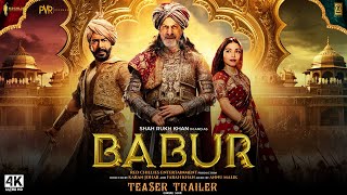 Babur  The Mughal Emperor  Trailer 2024  Shah Rukh Khan Aishwarya Rai Ajay Devgan  Tseries [upl. by Ivy]