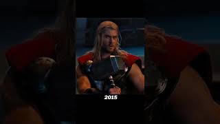 Evolution of Chris Hemsworth THOR 2011  2022 thor chrishemsworth [upl. by Suisyola269]