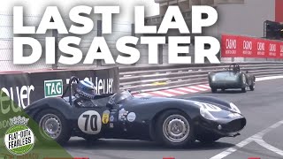 Sportscar go spinning in wild last lap at Monaco [upl. by Llenod506]