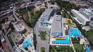 Mitsis Faliraki Beach Hotel from sky [upl. by Jenness312]