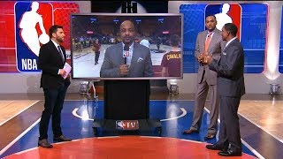 Cavaliers vs Celtics Game 4 Preview  NBA GameTime  May 21 2018 [upl. by Lehacim]