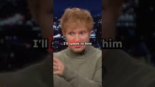 Ed Sheeran on Elton John Music Hollywood Movies on Jimmy Fallon Show shorts edsheeran hollywood [upl. by Alfie519]