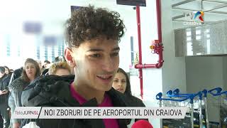 NOI ZBORURI DE PE AEROPORTUL DIN CRAIOVA [upl. by Otsirave]