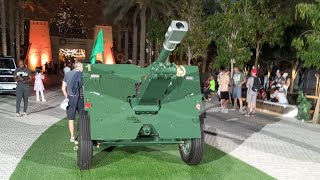 Dubai cannon at Expo Iftaar time albaik [upl. by Ahswat]