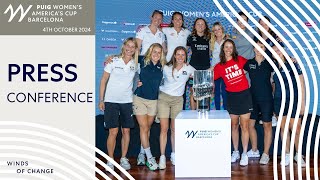 PUIG Womens Americas Cup  Press Conference [upl. by Attena]