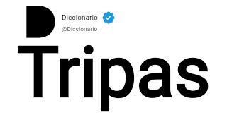 Tripas Significado En Español [upl. by Aimej]