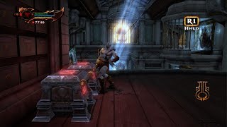 God of War III Daedalus Workshop balista mirror Puzzle all chests [upl. by Novad239]