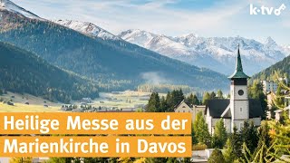 Eucharistische Anbetung und Heilige Messe live aus Davos katholischer Gottesdienst  05092024 [upl. by Aivuy]