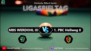 ✯ MBS Werdohl ✯ ✯ KL✯ ✯ ✯ ✯ 5 SPIELTAG MBS III  1 PBC Hellweg 8 ✯ ✯ ✯ [upl. by Kcam]