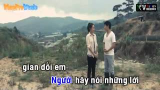 Loi Noi Doi Khong That Karaoke Pham Truong ft Ly Hai beat YouTube [upl. by Aserehc953]