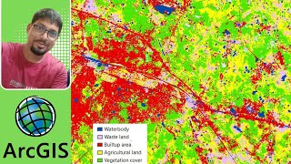 Land Use and Land Cover LULC Classification using ArcGIS I ISO Cluster Unsupervised Classification [upl. by Corella]