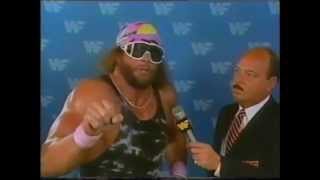 Macho Man Randy Savage Interview 10031987 [upl. by Foulk]