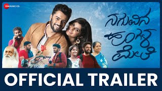 Naguvina Hoogala Mele ನಗುವಿನ ಹೂಗಳ ಮೇಲೆ  Official Movie Trailer  Abhi Dass Sharanya ShettyVenkat [upl. by Arymat]