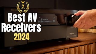 Top 5 Best AV Receivers 2024 AV Receiver [upl. by Eleynad]