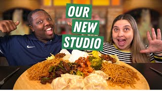 New Studio REVEAL Eating Chinese Food  Story Time [upl. by Matthews643]