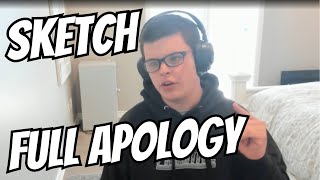 FULL SKETCH APOLOGY VIDEO  REACTION [upl. by Monney]