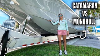 Difference Between Monohull and Catamaran Fishing Boat 2021 [upl. by Eceined]