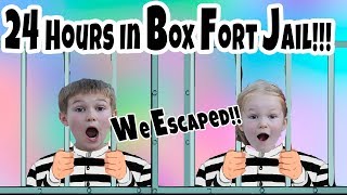 Box Fort 24 hours Challenge [upl. by Fadas]