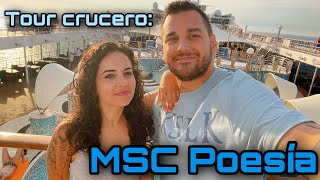 Tour por el MSC Poesia Nuestro crucero por los fiordos noruegos [upl. by Okikuy500]