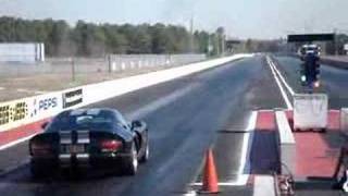 ROE Supercharged Viper GTS running 1084 in the 14 Mile [upl. by Nitsur434]