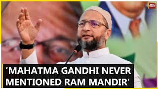 AIMIM Chief Asaduddin Owaisi Escalates Attack On Ram Mandir Ahead Of Ram Mandir Pran Pratishtha [upl. by Yema979]