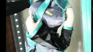 60センチドールに初音ミクの服を着せてみた Dollfie Dream miku hatsune [upl. by Wadell179]