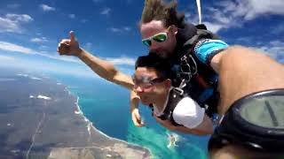 Tandem Skydiving Video  Skydive Jurien Bay  Yang Song [upl. by Karim]